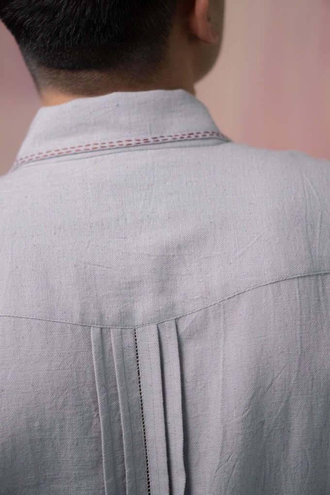 Phosphene Extra Flap Shirt from Lafaani