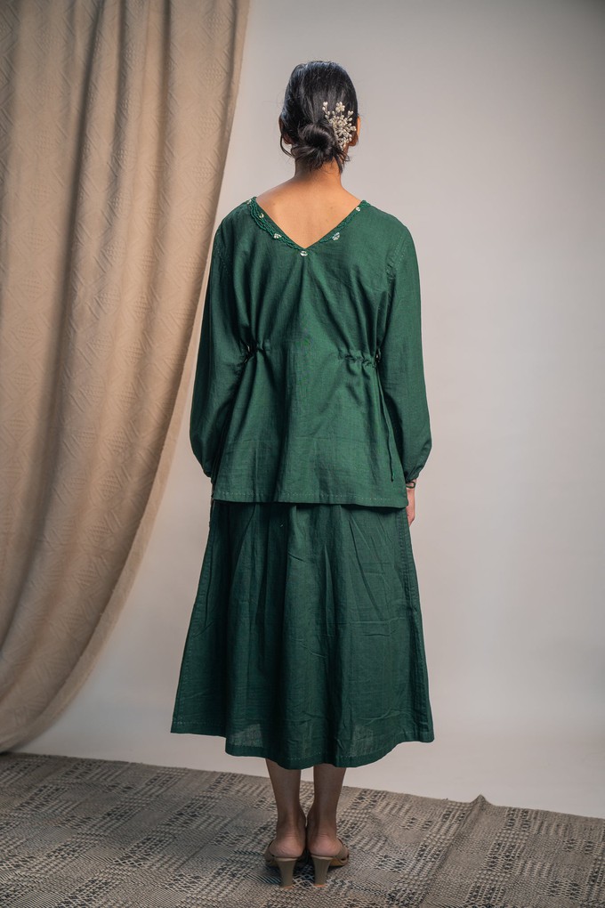 Rewind Peplum Blouse from Lafaani