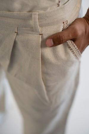 Dawning Pleated Pants from Lafaani