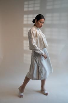 Dawning Panelled Skirt via Lafaani