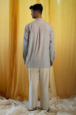 AY Panelled Shirt from Lafaani