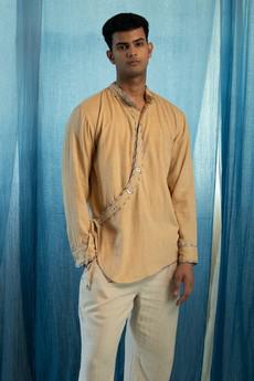AY Angrakha Shirt via Lafaani