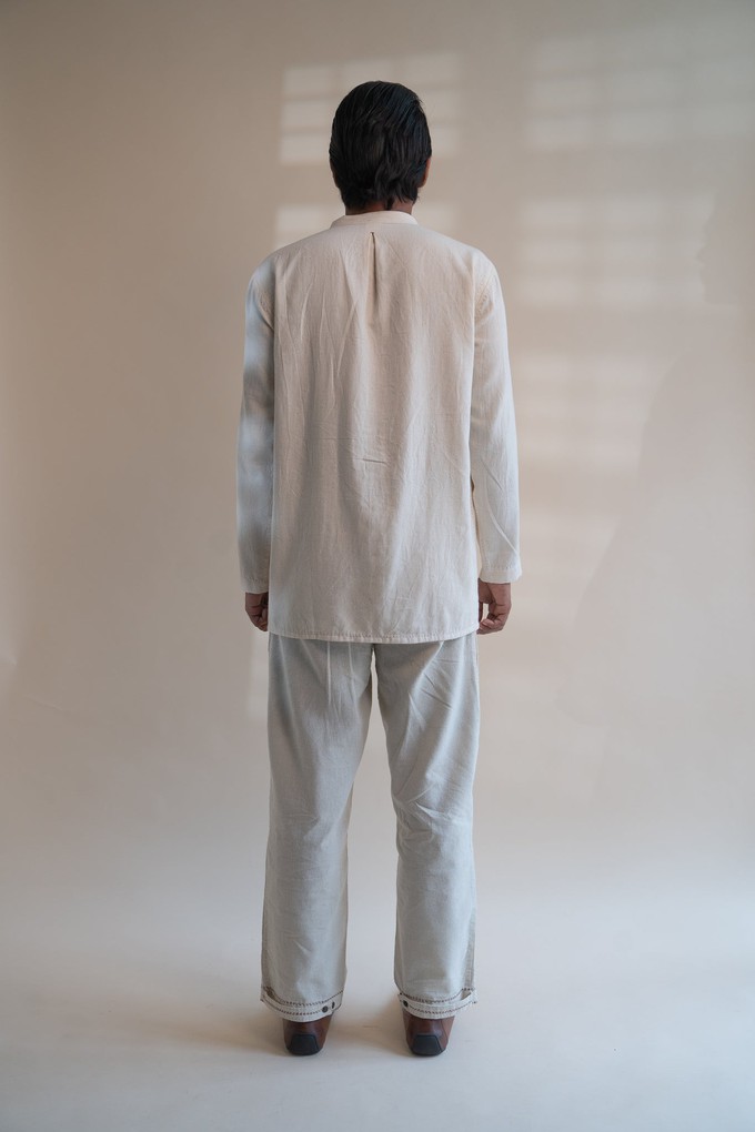 Dawning Panelled Long Shirt from Lafaani