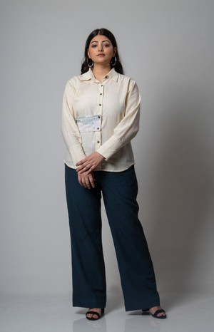 Side-Belt Shirt from Lafaani