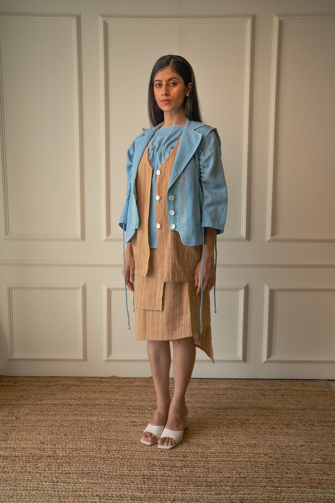 Materiality Wrap Around Skirt from Lafaani