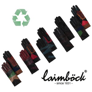 Multicolor leather ladies gloves model Durban from Laimböck