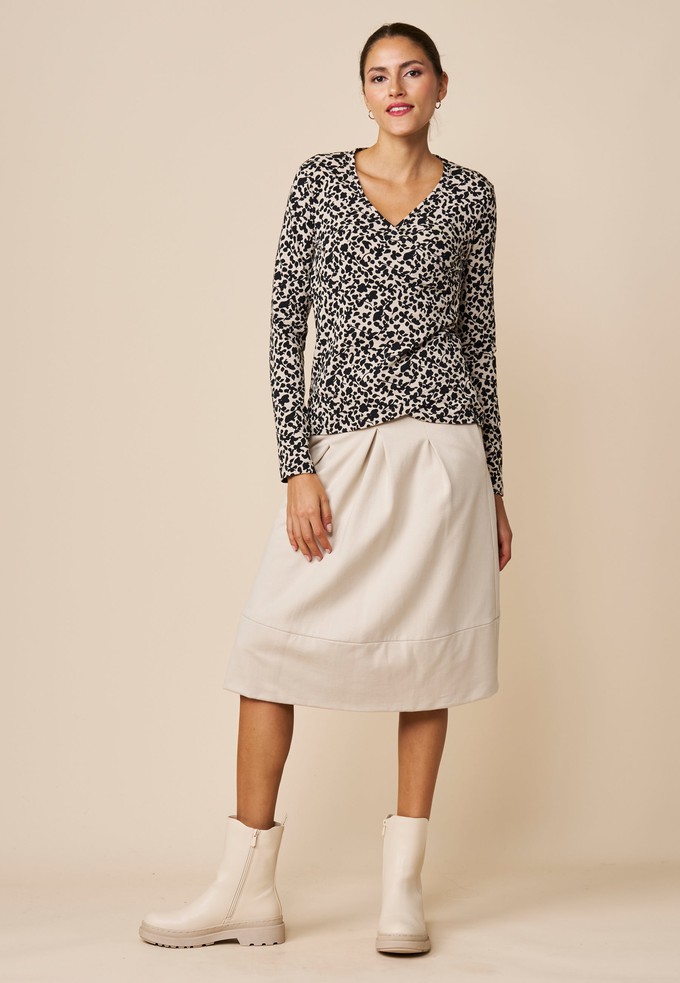 Wickelshirt, Modell Louise from LANA Organic