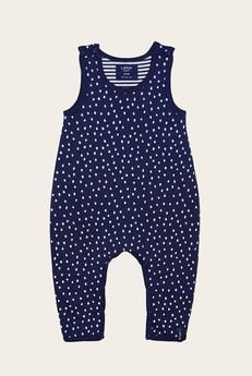 Wende-Trägerhose, Modell Momo via LANA Organic