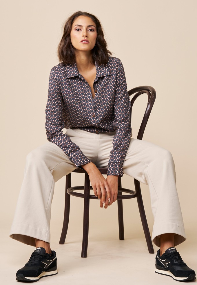Bluse, Modell Edita from LANA Organic