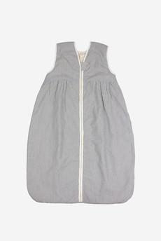 Schlafsack Plüsch Streifen via LANA Organic