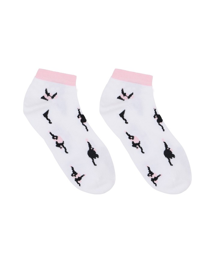 Sneaker Socken mit Intarsie (GOTS) from LANIUS