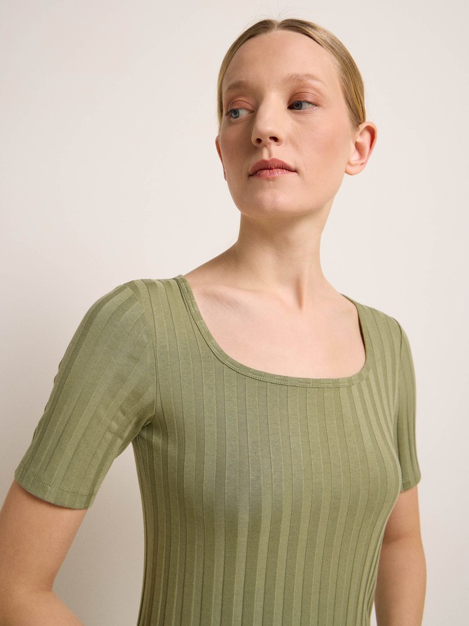 Halbarmshirt in Rippoptik from LANIUS