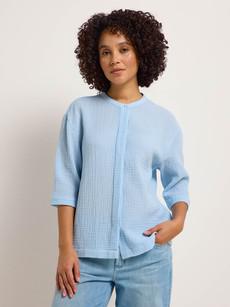 Bluse mit Struktur via LANIUS