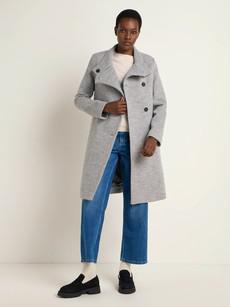 Walkmantel mit Stehkragen (GOTS) via LANIUS