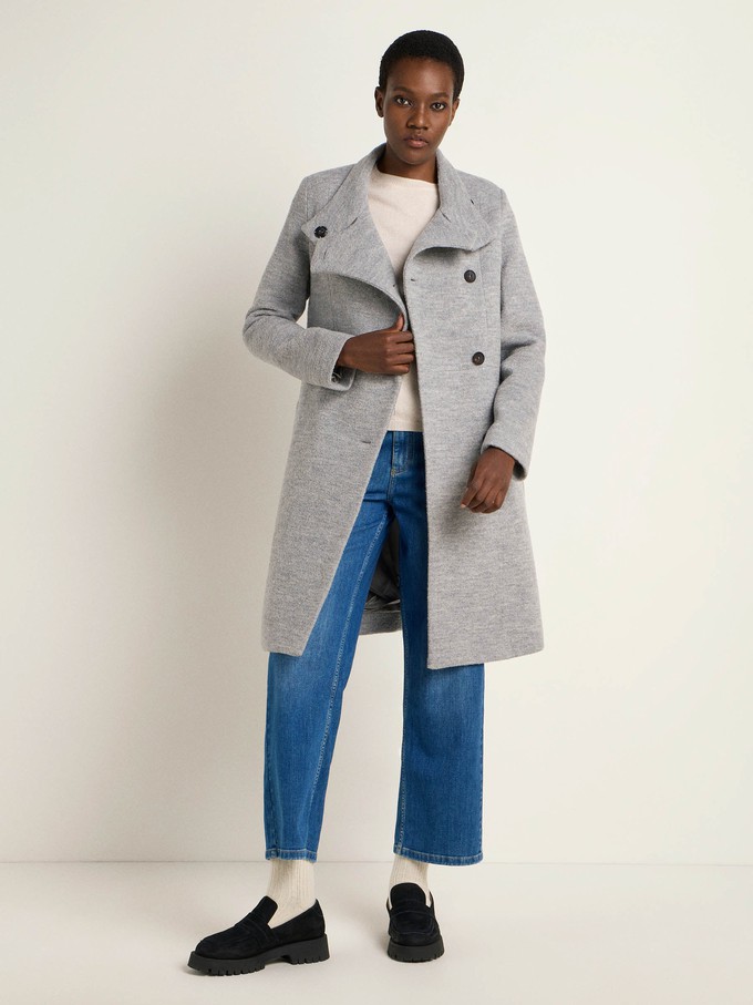 Walkmantel mit Stehkragen (GOTS) from LANIUS