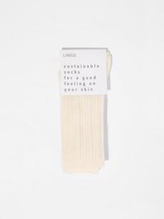 Rippenstrick Socken (GOTS) via LANIUS