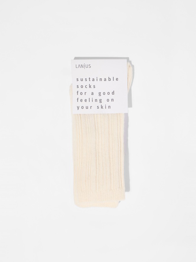 Rippenstrick Socken (GOTS) from LANIUS