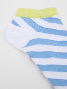 Sneaker Socken Blockstreifen (GOTS) via LANIUS