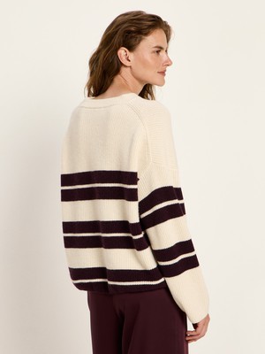 Streifenpullover (GOTS) from LANIUS