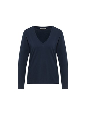 Shirt mit V-Ausschnitt (GOTS) from LANIUS