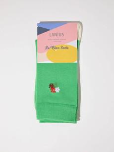 Socken mit Stickerei (GOTS) via LANIUS