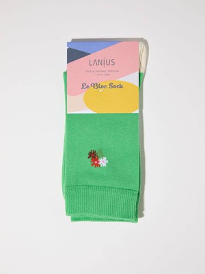 Socken mit Stickerei (GOTS) from LANIUS