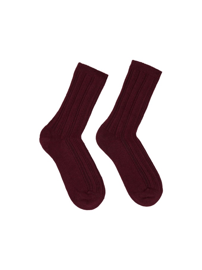 Rippenstrick Socken (GOTS) from LANIUS