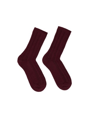 Rippenstrick Socken (GOTS) from LANIUS