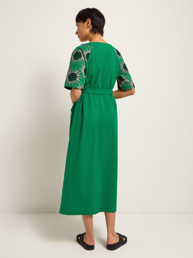 Midikleid mit Stickerei from LANIUS