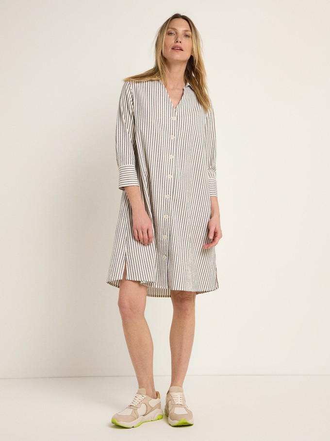 Streifen Hemdblusenkleid (OCS) from LANIUS
