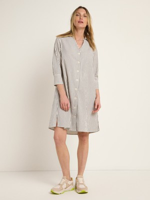 Streifen Hemdblusenkleid (OCS) from LANIUS