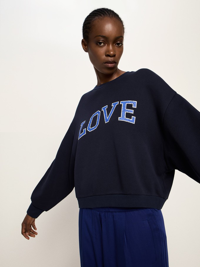 Statementsweatshirt (GOTS) from LANIUS