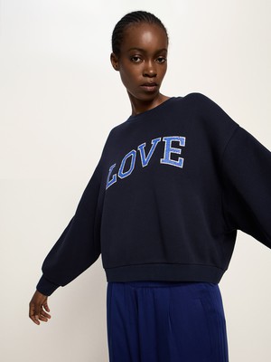 Statementsweatshirt (GOTS) from LANIUS