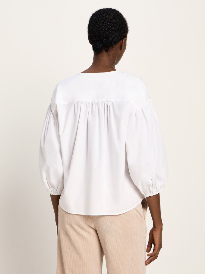 Bluse mit Kräuseln (GOTS) from LANIUS