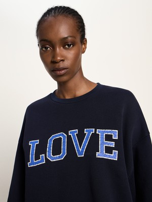 Statementsweatshirt (GOTS) from LANIUS