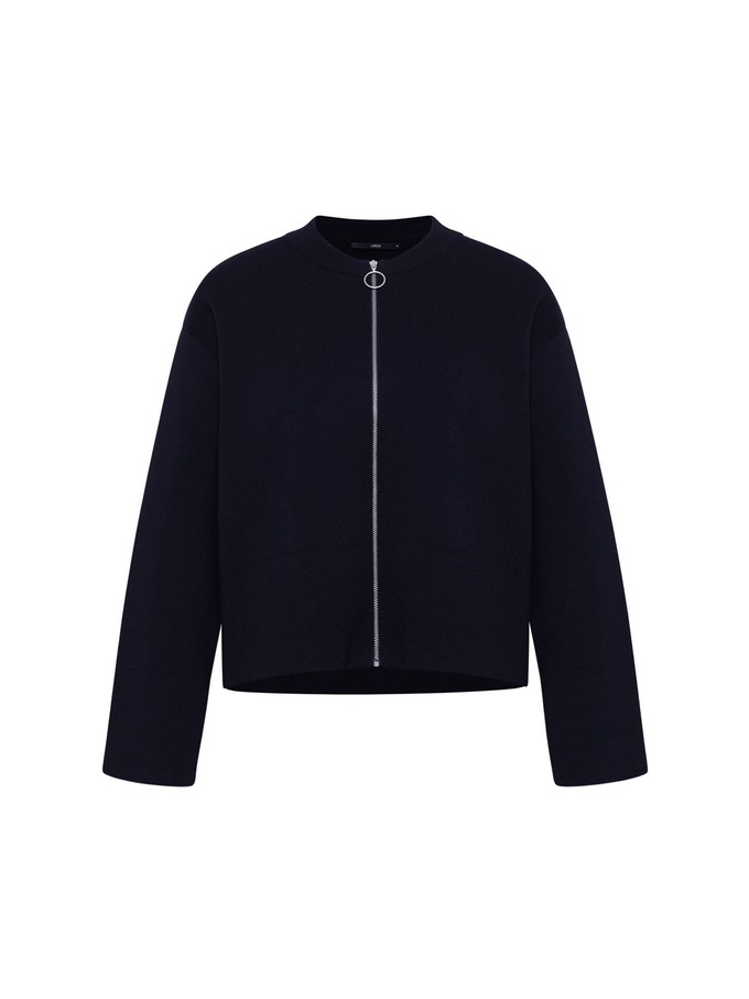 Strickjacke mit Reißverschluss (GOTS) from LANIUS