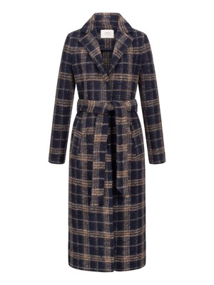 Langer Karo-Mantel from LANIUS