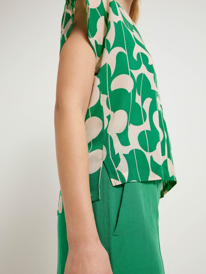 Blusenshirt Print Graphic Dots from LANIUS