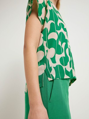 Blusenshirt Print Graphic Dots from LANIUS