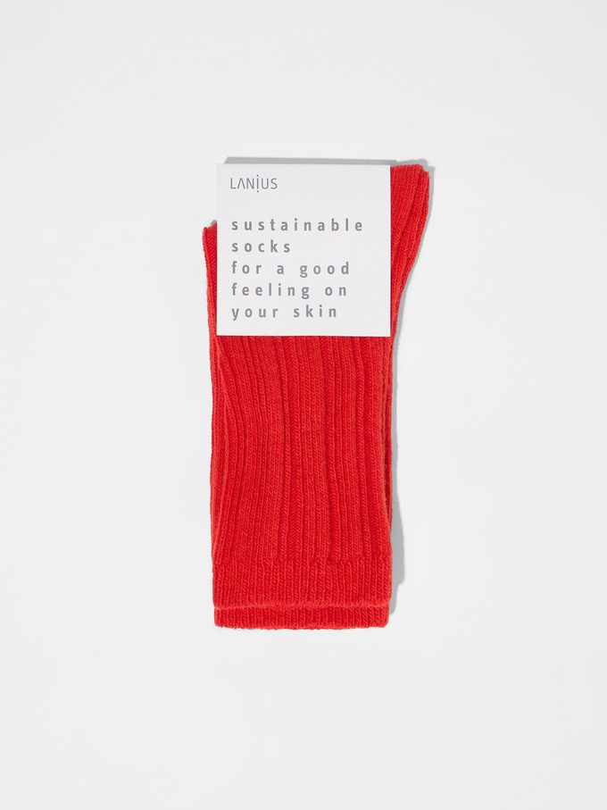 Rippenstrick Socken (GOTS) from LANIUS
