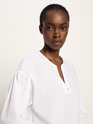 Bluse mit Kräuseln (GOTS) from LANIUS