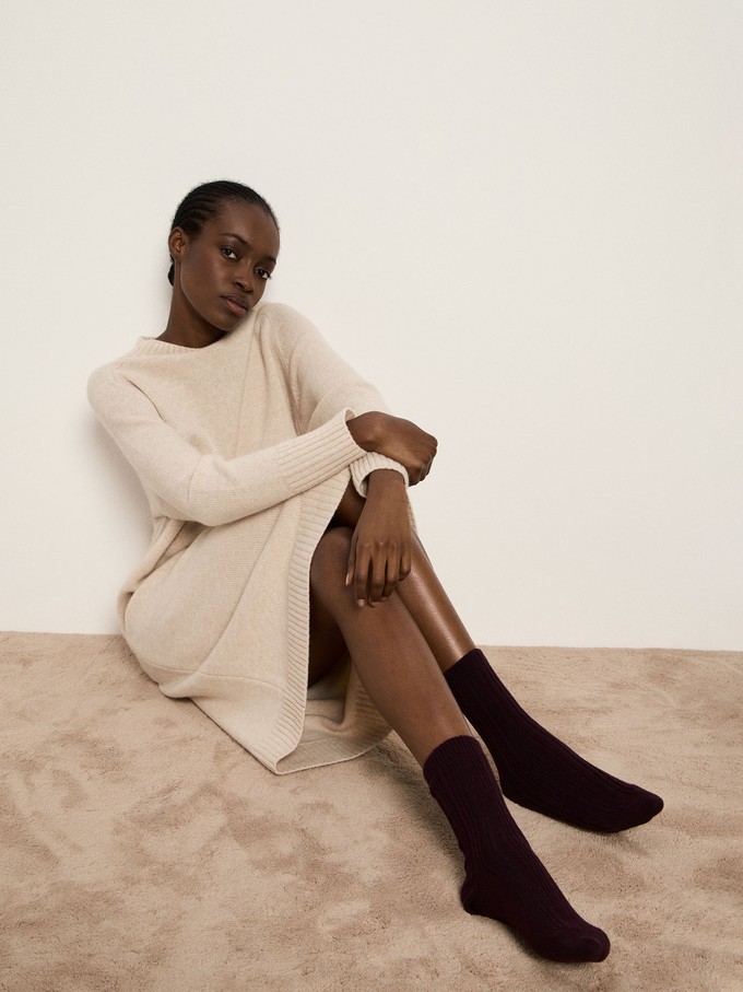 Rippenstrick Socken (GOTS) from LANIUS