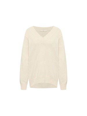 Pullover mit V-Ausschnitt (GOTS) from LANIUS