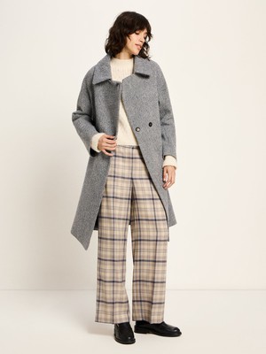 Mantel mit Bindegürtel from LANIUS