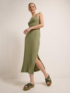 Maxikleid in Rippoptik via LANIUS
