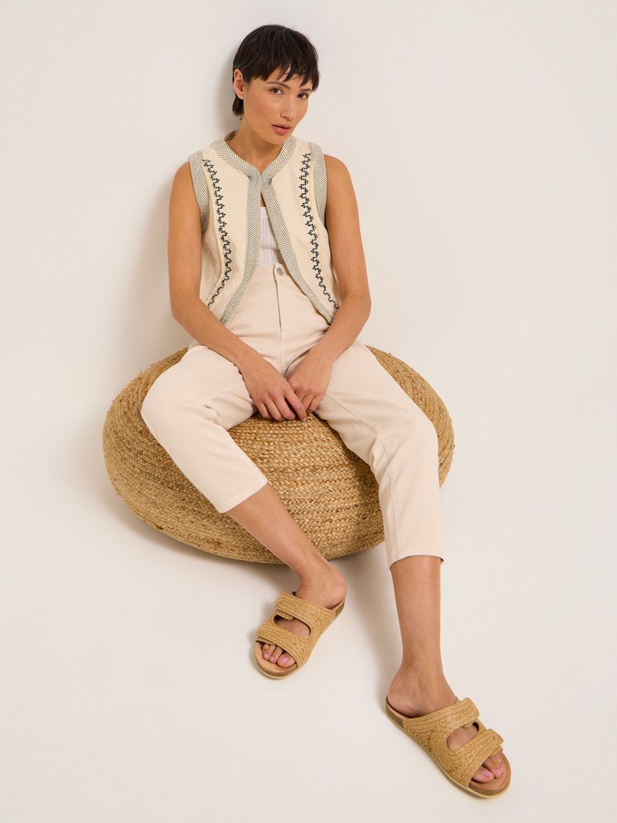 Raffia Pantolette from LANIUS