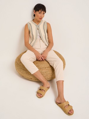 Raffia Pantolette from LANIUS