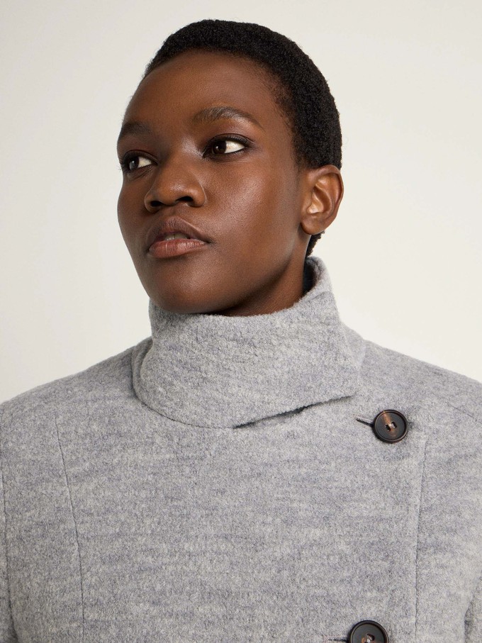 Walkmantel mit Stehkragen (GOTS) from LANIUS