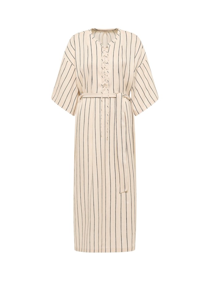 Streifen-Kaftankleid (OCS) from LANIUS