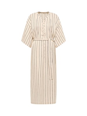 Streifen-Kaftankleid (OCS) from LANIUS
